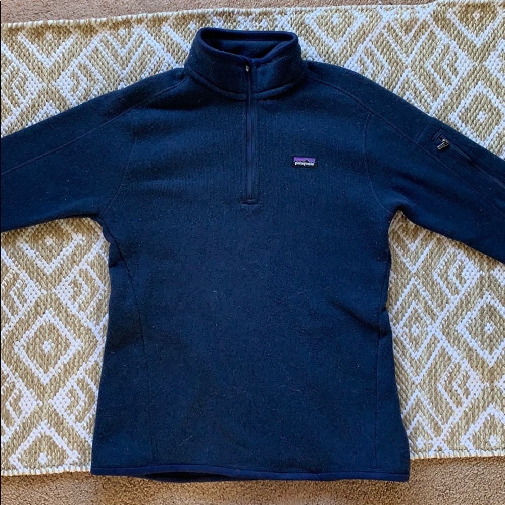 Patagonia women’s better sweater 1/4 zip fleece